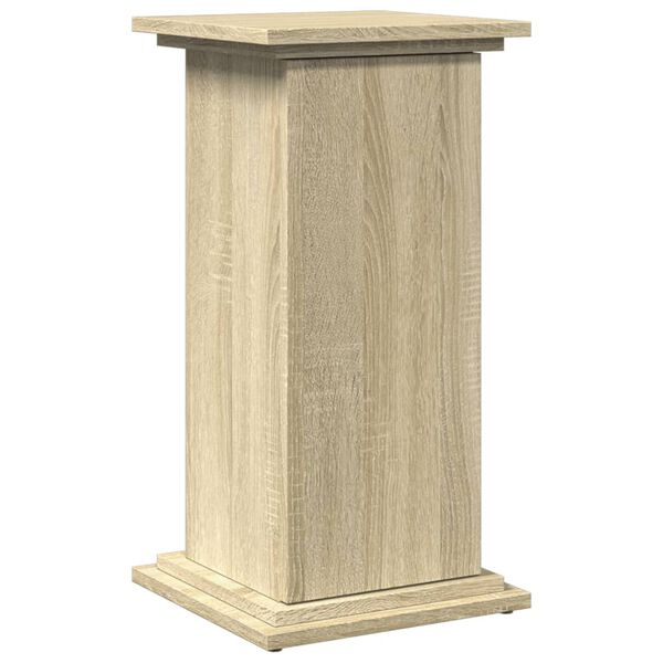 vidaXL Βάση Οθόνης με Αποθ. Sonoma Δρυς 31x30x60 εκ Επεξεργασμένο Ξύλο