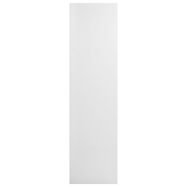vidaXL Βιβλιοθήκη/Έπιπλο TV Γυαλιστερό Λευκό 36x30x143 εκ. Επεξ. Ξύλο