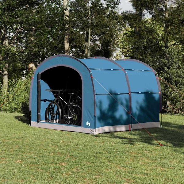 vidaXL Σκηνή με στέγη με αέρα αέρα Μπλε 268 x 240 x 191 cm Πολυεστέρας