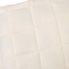 vidaXL Κουβέρτα Βαρύτητας Ανοιχτό Κρεμ 200 x 200 εκ. 13 κ. Υφασμάτινη