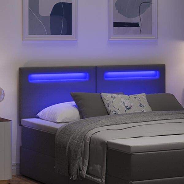 vidaXL LED &kappa;&epsilon;&phi;&alpha;&lambda;ά&rho;&iota; &Gamma;&kappa;&rho;&iota; 160 cm &Tau;&epsilon;&chi;&nu;&eta;&tau;ό &Delta;έ&rho;&mu;&alpha;