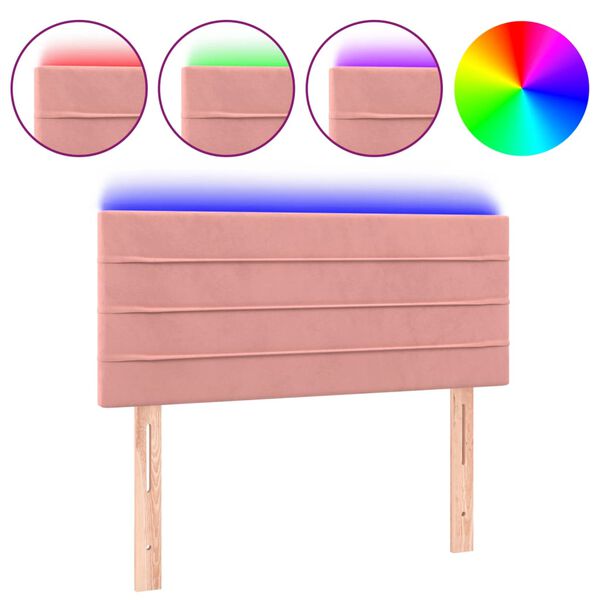 vidaXL &Kappa;&epsilon;&phi;&alpha;&lambda;ά&rho;&iota; &Kappa;&rho;&epsilon;&beta;&alpha;&tau;&iota;&omicron;ύ LED &Rho;&omicron;&zeta; 80 x 5 x 78/88 &epsilon;&kappa;. &Beta;&epsilon;&lambda;&omicron;ύ&delta;&iota;&nu;&omicron;