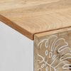 vidaXL Κομοδίνα 2 τεμάχια 40x33,5x46 cm μασίφ ξύλο Mango