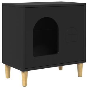 vidaXL &Sigma;&pi;ί&tau;&iota; &Gamma;ά&tau;&alpha;&sigmaf; &Mu;&alpha;ύ&rho;&omicron; 51 x 30 x 52 &epsilon;&kappa;. &Epsilon;&pi;&epsilon;&xi;&epsilon;&rho;&gamma;&alpha;&sigma;&mu;έ&nu;&omicron; &Xi;ύ&lambda;&omicron;