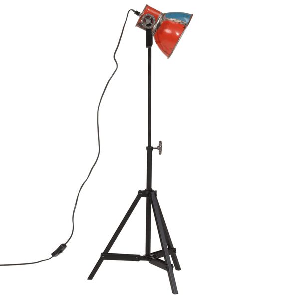 vidaXL Φωτιστικό Δαπέδου 25 W Πολύχρωμο 35x35x65/95 εκ. Ε27