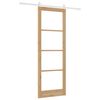 vidaXL Συρόμενη Πόρτα ORKDAL Φυσικό 83 x 232 εκ.