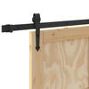 vidaXL Συρόμενη Πόρτα ORKDAL Καφέ 73.5 x 198.5 εκ. Μασίφ ξύλο πεύκου