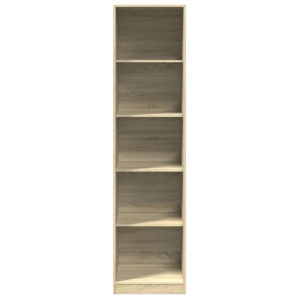 vidaXL Ντουλάπα Χρώμα Sonoma Δρυς 50 x 50 x 200 εκ. από Επεξ. Ξύλο