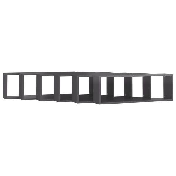 vidaXL &Rho;ά&phi;&iota;&alpha; &Kappa;ύ&beta;&omicron;&iota; &Tau;&omicron;ί&chi;&omicron;&upsilon; 6 &tau;&epsilon;&mu;. &Gamma;&upsilon;&alpha;&lambda;. &Gamma;&kappa;&rho;&iota; 80x15x26,5 &epsilon;&kappa;. &Mu;&omicron;&rho;&iota;&omicron;&sigma;&alpha;&nu;ί&delta;&alpha;