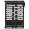 vidaXL &Pi;ύ&lambda;&eta; &Kappa;ή&pi;&omicron;&upsilon; &Mu;&alpha;ύ&rho;&omicron; 85 x 125 cm &Alpha;&tau;&sigma;ά&lambda;&iota; &mu;&epsilon; &Epsilon;&pi;&iota;&kappa;ά&lambda;&upsilon;&psi;&eta; &Pi;&omicron;ύ&delta;&rho;&alpha;&sigmaf;