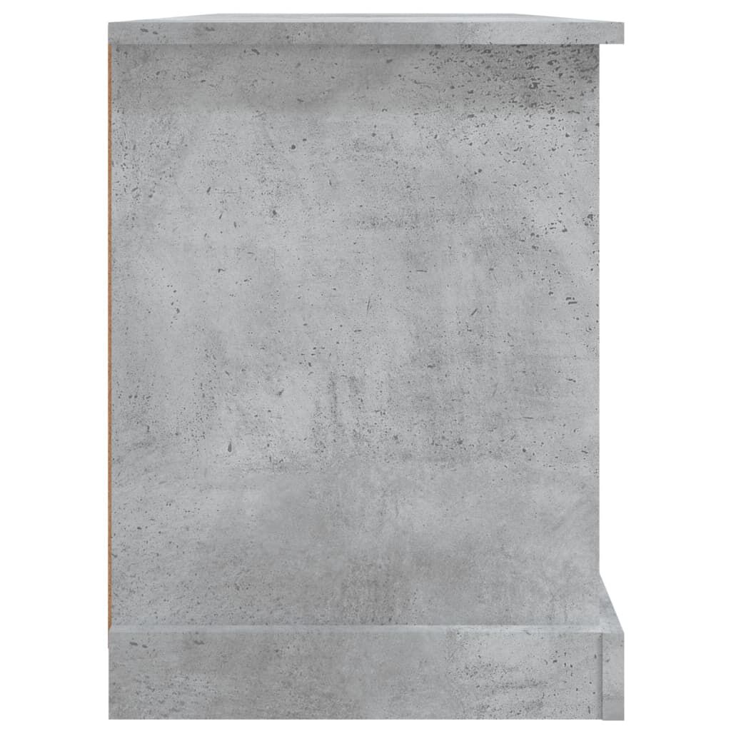 vidaXL Έπιπλο Τηλεόρασης Γκρι Σκυρ. 99,5x35,5x48 εκ. Επεξ. Ξύλο