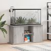 vidaXL Βάση Ενυδρείου Γκρι Sonoma 121x41x58 εκ. από Επεξεργασμένο Ξύλο