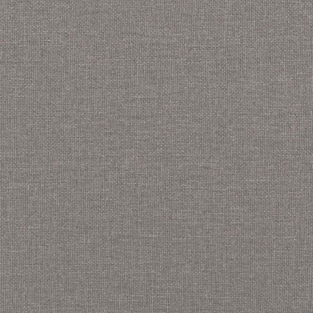 vidaXL Πολυθρόνα Relax Taupe Υφασμάτινη με Σκαμπό