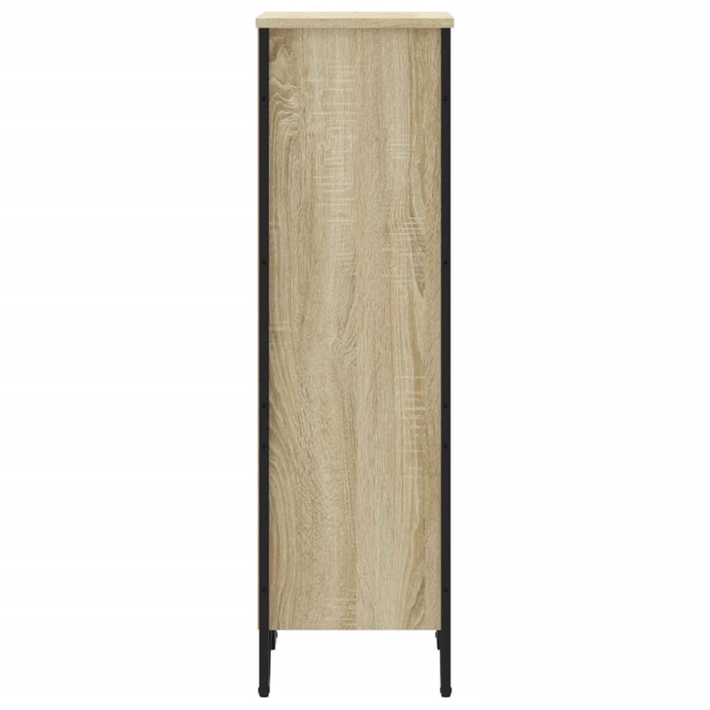 vidaXL Βιβλιοθήκη Sonoma Δρυς 50x31x106 εκ. από Επεξεργασμένο Ξύλο