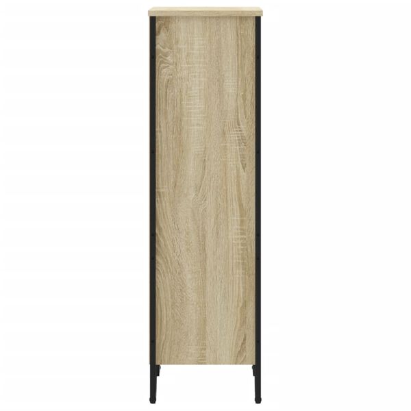 vidaXL Βιβλιοθήκη Sonoma Δρυς 50x31x106 εκ. από Επεξεργασμένο Ξύλο