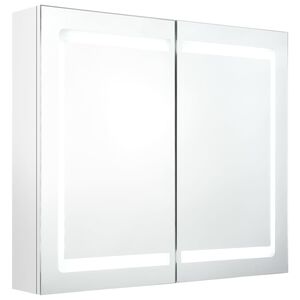 vidaXL &Kappa;&alpha;&theta;&rho;έ&phi;&tau;&eta;&sigmaf; &Mu;&pi;ά&nu;&iota;&omicron;&upsilon; &mu;&epsilon; &Nu;&tau;&omicron;&upsilon;&lambda;ά&pi;&iota; & LED &Lambda;&alpha;&mu;&pi;&epsilon;&rho;ό &Lambda;&epsilon;&upsilon;&kappa;ό 80x12x68 &epsilon;&kappa;.