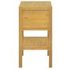 vidaXL Έπιπλο Μπάνιου 60x40x75 εκ. από Μασίφ Ξύλο Teak