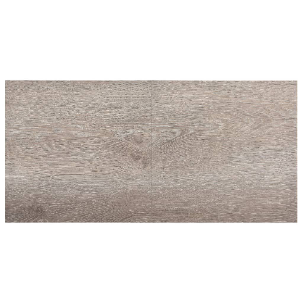 vidaXL Δάπεδο Αυτοκόλλητο Taupe 20 τεμ. 1,86 μ² από PVC