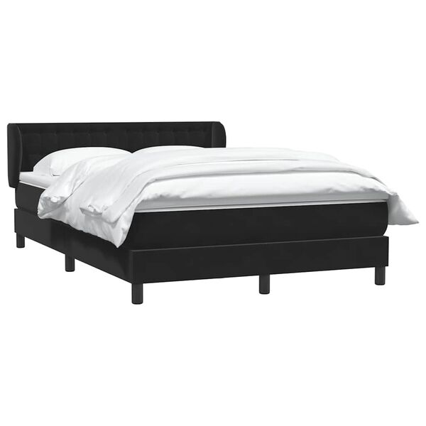vidaXL &Kappa;&rho;&epsilon;&beta;ά&tau;&iota; Boxspring &mu;&epsilon; &Sigma;&tau;&rho;ώ&mu;&alpha; &Mu;&alpha;ύ&rho;&omicron; 1140x210 &epsilon;&kappa;. &Beta;&epsilon;&lambda;&omicron;ύ&delta;&iota;&nu;&omicron;