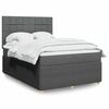 vidaXL &Kappa;&rho;&epsilon;&beta;ά&tau;&iota; Boxspring &mu;&epsilon; &Sigma;&tau;&rho;ώ&mu;&alpha; &Sigma;&kappa;&omicron;ύ&rho;&omicron; &Gamma;&kappa;&rho;&iota; 140x200 &epsilon;&kappa; &Upsilon;&phi;&alpha;&sigma;&mu;ά&tau;&iota;&nu;&omicron;