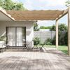 vidaXL Τέντα Κάθετη Taupe 140 x 800 εκ. από Ύφασμα Oxford