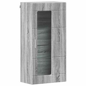 vidaXL Ντουλάπα τοίχου Γκρι sonoma 55 x 29 x 100 εκ Επεξεργασμένο ξύλο