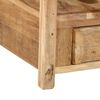 vidaXL Τραπεζάκι Πλευράς Καφέ 43 x 32 x 46 εκ Μασίφ ανακυκλωμένο ξύλο