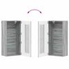 vidaXL Ντουλάπα τοίχου Γκρι sonoma 55 x 29 x 100 εκ Επεξεργασμένο ξύλο