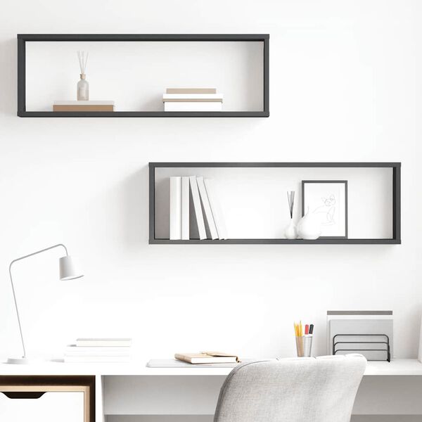 vidaXL &Rho;ά&phi;&iota;&alpha; &Kappa;ύ&beta;&omicron;&iota; &Tau;&omicron;ί&chi;&omicron;&upsilon; 2 &tau;&epsilon;&mu;. &Gamma;&kappa;&rho;&iota; 80 x 15 x 26,5 &epsilon;&kappa;. &Mu;&omicron;&rho;&iota;&omicron;&sigma;&alpha;&nu;ί&delta;&alpha;