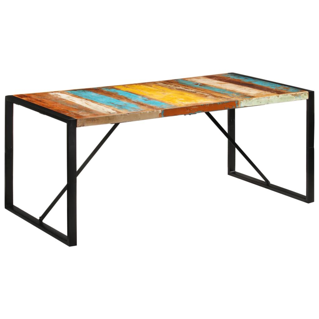 vidaXL Τραπεζαρία 175 x 90 x 76 εκ. από Μασίφ Ανακυκλωμένο Ξύλο