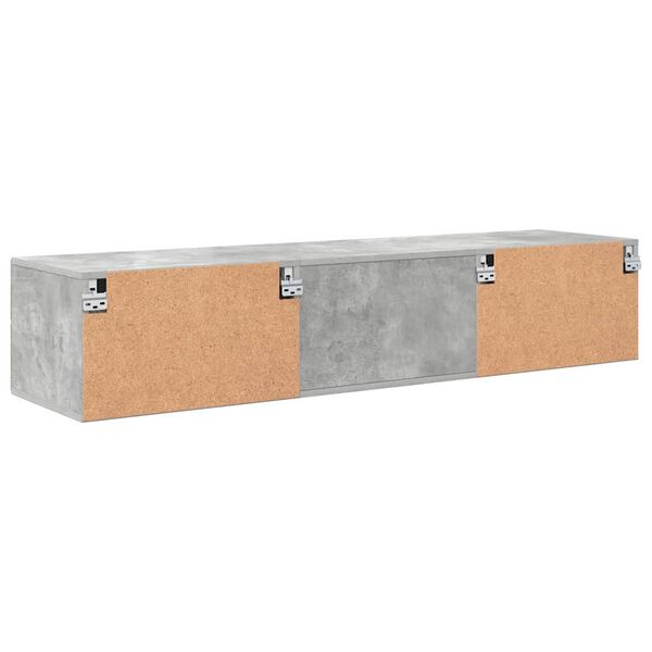 vidaXL Ντουλάπι TV με συρτάρι Γυαλιστερό λευκό 150 x 39 x 30 εκ