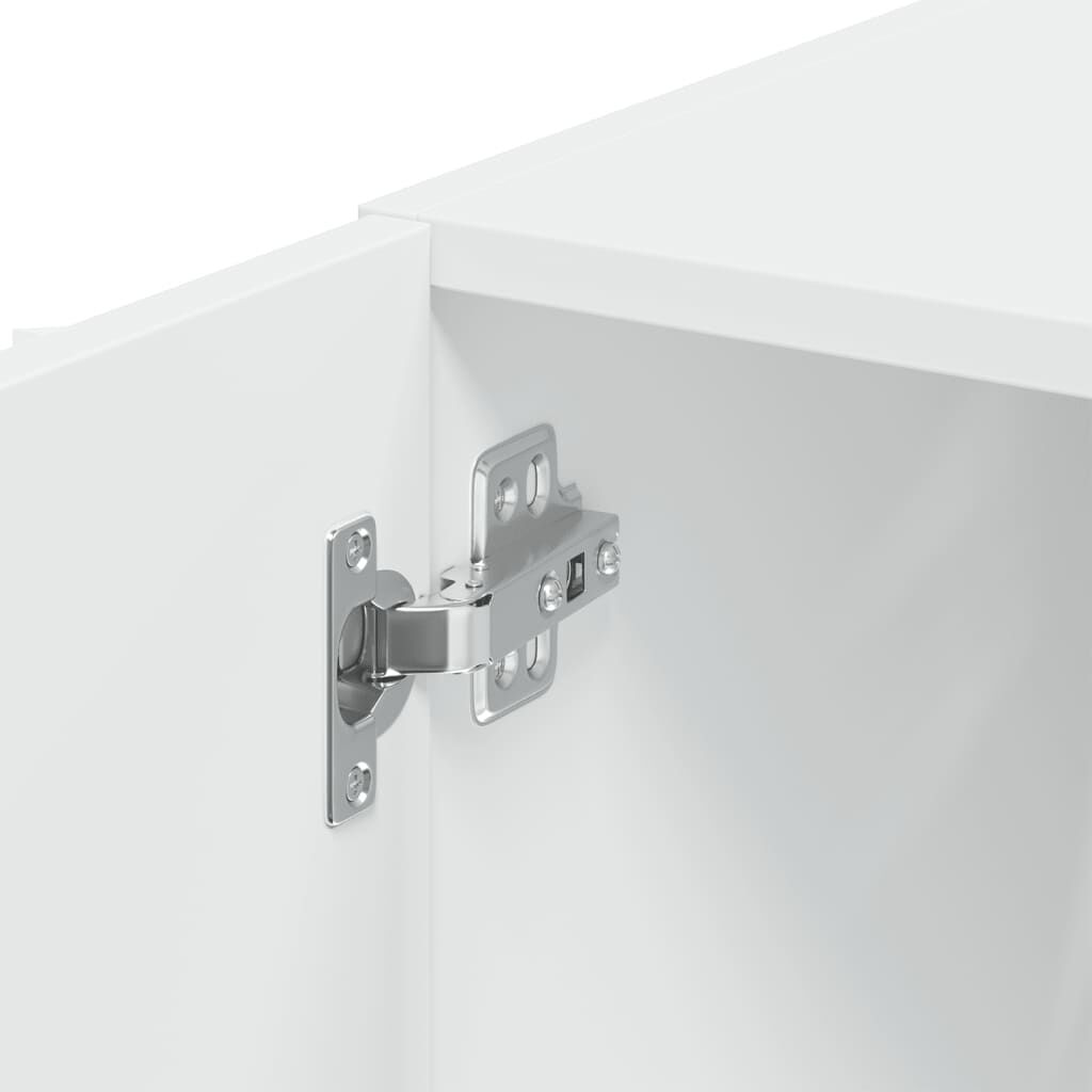 vidaXL Ντουλάπι Τοίχου άσπρο 30x42,5x40 εκ. Επεξεργασμένο Ξύλο