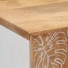 vidaXL Highboard 60x33,5x100 cm μασίφ ξύλο Mango