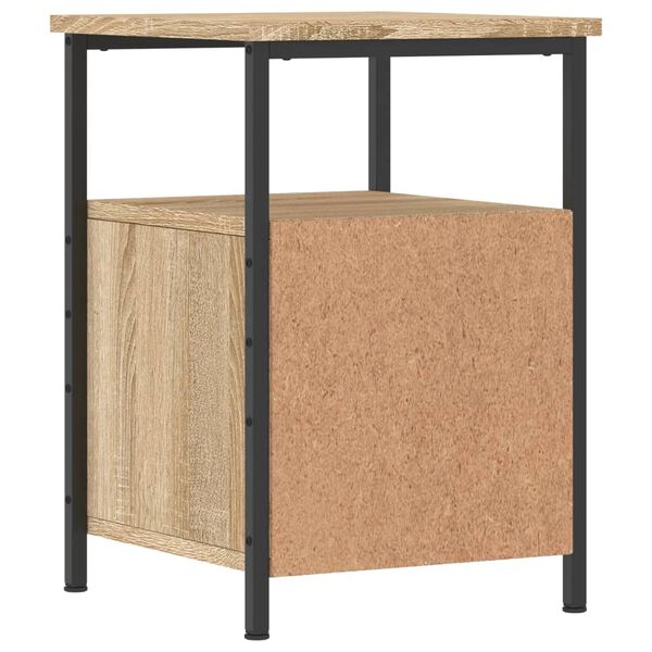 vidaXL Κομοδίνο Sonoma Δρυς 34 x 35,5 x 50 εκ. από Επεξεργασμένο Ξύλο