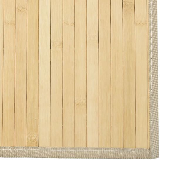 vidaXL Χαλί Ορθογώνιο Ανοιχτό Φυσικό 70 x 100 εκ. Μπαμπού