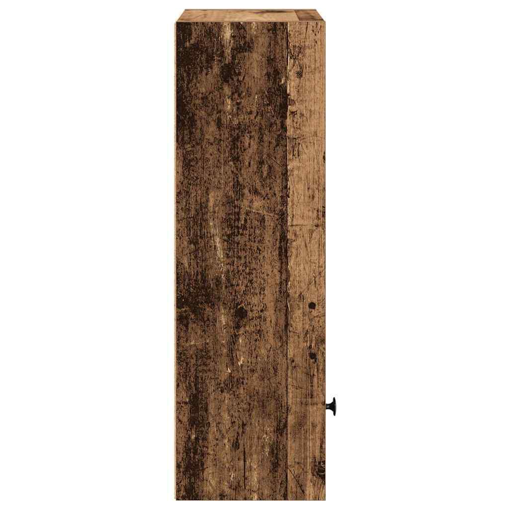 vidaXL Βιβλιοθήκη Όψη Παλαιού Ξύλου 31x24x77 εκ. Επεξεργασμένο Ξύλο