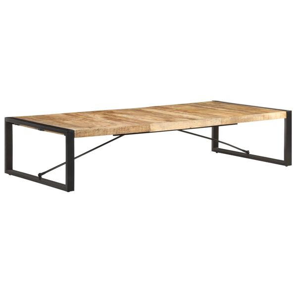 vidaXL Τραπεζάκι Σαλονιού 180 x 90 x 40 εκ. Ακατέργαστο Ξύλο Μάνγκο