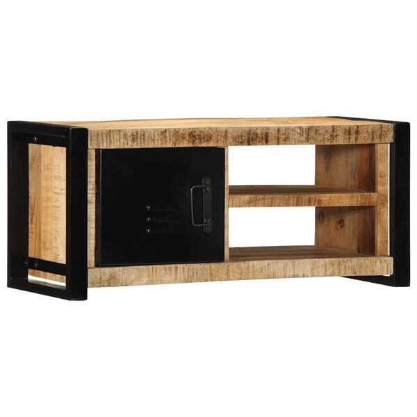 ντουλάπι τηλεόρασης vidaXL 80x30x35 cm Στερεό ακατέργαστο ξύλο Mango