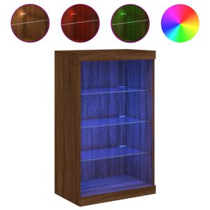 vidaXL &Mu;&pi;&omicron;&upsilon;&phi;έ&sigmaf; &mu;&epsilon; &Phi;ώ&tau;&alpha; LED &Kappa;&alpha;&phi;έ &Delta;&rho;&upsilon;&sigmaf; 60,5 x 37 x 100 &epsilon;&kappa;.