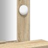 vidaXL Τραπέζι περιποίησης Καφέ 50 x 41 x 140 εκ. Επεξεργασμένο ξύλο