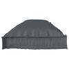 vidaXL Σετ Μαξιλαριών Πάγου 2 pcs Ανθρακί 150 x 40 x 8 εκ.