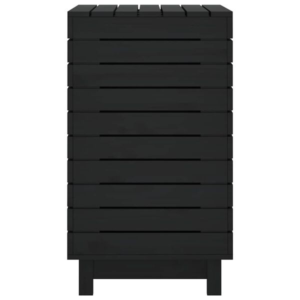 vidaXL Καλάθι Ρούχων 88,5 x 44 x 76 εκ. από Μασίφ Ξύλο Πεύκου