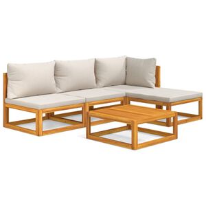 vidaXL &Sigma;&alpha;&lambda;ό&nu;&iota; &Kappa;ή&pi;&omicron;&upsilon; &Sigma;&epsilon;&tau; 5 &Tau;&epsilon;&mu;&alpha;&chi;ί&omega;&nu; &Mu;&alpha;&sigma;ί&phi; &Xi;ύ&lambda;&omicron; &mu;&epsilon; &Alpha;&nu;. &Gamma;&kappa;&rho;&iota; &Mu;&alpha;&xi;&iota;&lambda;ά&rho;&iota;&alpha;