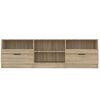 vidaXL Έπιπλο Τηλεόρασης Sonoma Δρυς 150x33,5x45 εκ. από Επεξεργ. Ξύλο