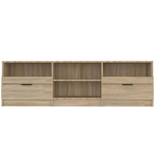 vidaXL Έπιπλο Τηλεόρασης Sonoma Δρυς 150x33,5x45 εκ. από Επεξεργ. Ξύλο