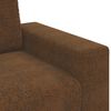 vidaXL Καναπές 2 pcs Καφέ 221 x 78 x 80 εκ Τεχνητό δέρμα