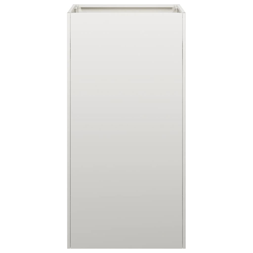 vidaXL Ζαρντινιέρα 40x40x80 εκ. από Ανοξείδωτο Ατσάλι