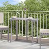 vidaXL Τραπέζι Μπαλκονιού Πτυσσόμενο 90x50x74 εκ. Μασίφ Ξύλο Ακακίας