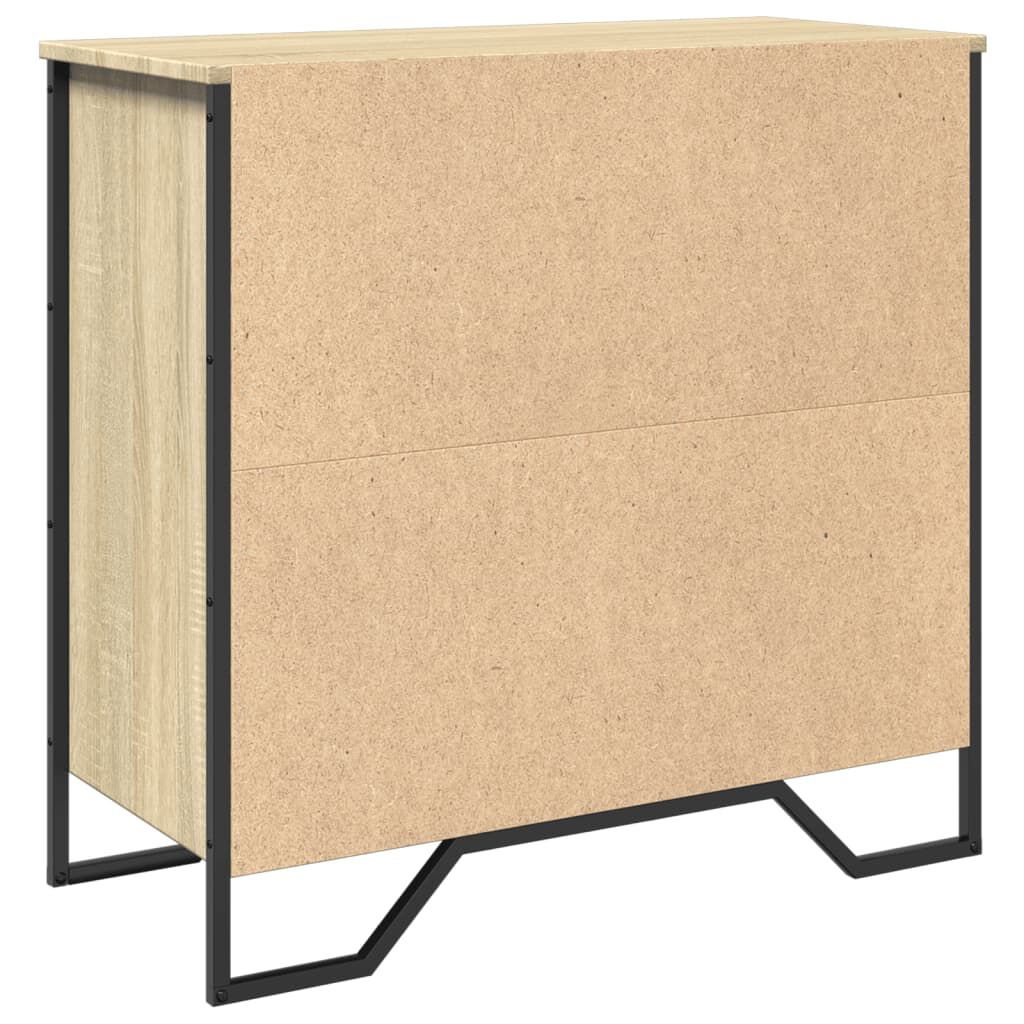 vidaXL Μπουφές Sonoma Δρυς 78x35,5x74,5 εκ. από Επεξεργασμένο Ξύλο