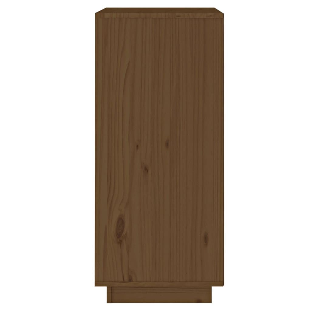 vidaXL Ντουλάπι Καφέ Μέλι 38 x 35 x 80 εκ. από Μασίφ Ξύλο Πεύκου